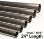 Ticon 102-05423-0000 - Industries 2.13in Diameter 24in Length 1mm/.039in Wall Thickness Titanium Tube