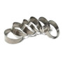Ticon 109-04502-0003 - Industries 1.75in 7.5 Degree 2.63in CLR Loose Radius 1mm Wall Titanium Pie Cuts - 6pk