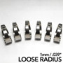 Ticon 109-03802-0003 - Industries 1.5in 7.5 Degree 2.25in CLR Loose Radius 1mm Wall Titanium Pie Cuts - 6pk