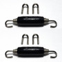 Ticon 108-00212-1101 - Industries Black Silicone Titanium Spring Tab and Spring Kit (4 Tabs/2 Springs) - 2 Pack