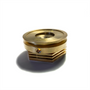 Ticon 903-75076-1001 - Industries Tig Aesthetics 3in Universal Vband Heat Sink w/ Purge - Tellurium Copper