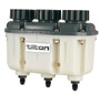 Tilton 72-577 - Reservoir Plastic 3-Chamber AN-4 Fittings Tilton 72-577 - Reservoir Plastic 3-Chamber AN-4 Fittings
