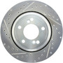 StopTech 227.34054L - Select Sport Drilled and Slotted Brake Rotor; Rear Left StopTech 227.34054L - Select Sport Drilled and Slotted Brake Rotor; Rear Left