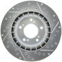 StopTech 227.40048R - Select Sport Drilled and Slotted Brake Rotor; Front Right StopTech 227.40048R - Select Sport Drilled and Slotted Brake Rotor; Front Right