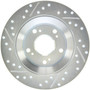 StopTech 227.40050L - Select Sport Drilled and Slotted Brake Rotor; Rear Left StopTech 227.40050L - Select Sport Drilled and Slotted Brake Rotor; Rear Left
