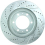 StopTech 227.44129L - Select Sport Drilled and Slotted Brake Rotor; Front Left