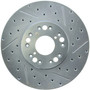 StopTech 227.44083L - Select Sport Drilled and Slotted Brake Rotor; Front Left