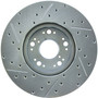 StopTech 227.44083L - Select Sport Drilled and Slotted Brake Rotor; Front Left