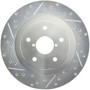 StopTech 227.47023R - Select Sport Drilled and Slotted Brake Rotor; Rear Right StopTech 227.47023R - Select Sport Drilled and Slotted Brake Rotor; Rear Right