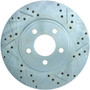StopTech 227.61072L - Select Sport Drilled and Slotted Brake Rotor; Front Left StopTech 227.61072L - Select Sport Drilled and Slotted Brake Rotor; Front Left