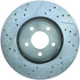 StopTech 227.61072L - Select Sport Drilled and Slotted Brake Rotor; Front Left StopTech 227.61072L - Select Sport Drilled and Slotted Brake Rotor; Front Left