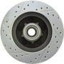 StopTech 227.62000L - Select Sport Drilled and Slotted Brake Rotor; Front Left