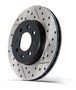 StopTech 227.62013L - Select Sport Drilled and Slotted Brake Rotor; Front Left