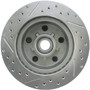 StopTech 227.62012L - Select Sport Drilled and Slotted Brake Rotor; Front Left