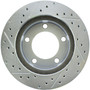 StopTech 227.65013L - Select Sport Drilled and Slotted Brake Rotor; Front Left