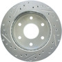 StopTech 227.66009L - Select Sport Drilled and Slotted Brake Rotor; Front Left