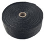 Torque Solution TS-EW-2X100BK - Fiberglass Exhaust Wrap Universal 1inx50ft - Black