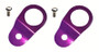 Torque Solution TS-EV-013C - Radiator Mount Combo (Purple) : Mitsubishi Evolution 7/8/9