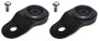 Torque Solution TS-EV-009IC - Radiator Mount Combo with Inserts (Black) : Mitsubishi Evolution 7/8/9