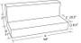 Tradesman 73580 - Steel L-Shape Liquid Storage Tank (Full Size) - Black