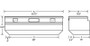 Tradesman 9456 - Aluminum Flush Mount Truck Tool Box (56in.) - Brite