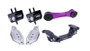 Torque Solution TS-SU-123PR.2-PL - Engine/Trans/Purple Pitch Mount Kit w/Mount Plates - 02-14 Subaru WRX/04+ Subaru STI