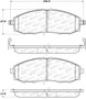 StopTech 305.08300 - Street Select Brake Pads StopTech 305.08300 - Street Select Brake Pads