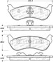 StopTech 305.08810 - Street Select Brake Pads StopTech 305.08810 - Street Select Brake Pads