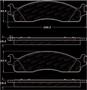 StopTech 305.09650 - Street Select Brake Pads StopTech 305.09650 - Street Select Brake Pads