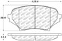 StopTech 305.11790 - 06-15 Mazda Miata MX-5 Street Select Front Brake Pads