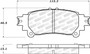 StopTech 305.13910 - Street Select Brake Pads w/Hardware - Rear