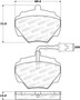 StopTech 308.05181 - Street Brake Pads - Front