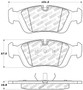 StopTech 309.05580 - 96-02 BMW Z3 / 03-08 Z4 / 97-00 323 / 10/90-99 325/328 (E30/E36) Front Brake Pads