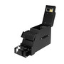 Tuffy Security 024-01 - Deluxe Stereo Center Console Universal 6 1/2 Inch Wide Black  Security Products