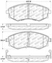 StopTech 309.07000 - Performance 89-1/94 Nissan 240SX (w/ABS) 92-01/05-06 Hyundai Elantra Front Brake Pads