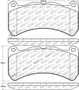 StopTech 309.13650 - Performance 08-09 Lexus IS F Front Brake Pads StopTech 309.13650 - Performance 08-09 Lexus IS F Front Brake Pads