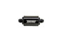 Turbosmart TS-0402-1131 - FPR Billet Inline Fuel Filter 1.75in OD 3.825in Length AN-8 Male Inlet - Black