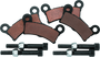 TwinPower 592336 - Twin Power 09-13 Trike Models Sintered Brake Pads Replaces H-D 83911-09