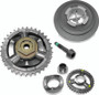 TwinPower 496035 - Twin Power 07-17 FLH FLT FXST FLST Compensator Sprocket Kit S.E. Style Requires 09 Up Style Rotor