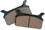 TwinPower 592357 - Twin Power 86-99 FLT Brake Pads Organic Replaces 43957-86E Rear