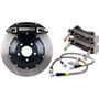 StopTech 83.647.4600.51 - 90-96 300zx Front BBK w/ Black ST-40 Calipers Slotted 332x32 Rotors Pads and SS Lines