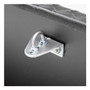 UWS SL-63-A-LP-MB - Matte Black 63" Secure Lock Angled Tool Box, Low Profile (LTL Shipping Only)