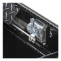 UWS TBSD-69-LP-BLK - Gloss Black Aluminum 69" Deep Truck Tool Box, Low Profile (LTL Shipping Only)