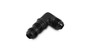 Vibrant 10609 - 4AN Bulkhead Adapter 90 Degree Elbow Fitting - Anodized Black Only Vibrant 10609 - 4AN Bulkhead Adapter 90 Degree Elbow Fitting - Anodized Black Only