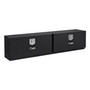 UWS TBTS-90-BLK - Gloss Black Aluminum 90" Double-Door Topside Truck Tool Box