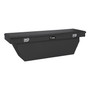UWS TBSD-69-A-MB - Matte Black Aluminum 69" Deep Angled Crossover Truck Tool Box