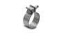 Vibrant 1166 - SS Accuseal Exhaust Seal Clamp for 2.5in OD Tubing (1in wide band)