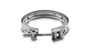 Vibrant 1416C - SS V-Band Clamp for Inlet flange on Tial Housing for GT28/GT30/GT35 (Matches Flange #1416)