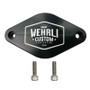 Wehrli WCF100096 - 11-16 Chevrolet 6.6L LML Duramax Turbo Resonator Billet Block Off Plate
