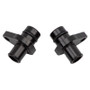 Wehrli WCF100189 - 04.5-2010 Duramax LLY/LBZ/LMM Crankcase Vent (PCV) Fitting Kit - Billet Black Anodized